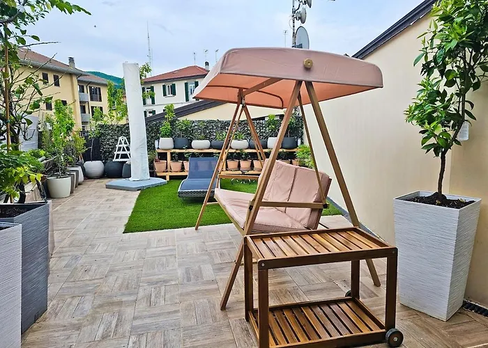 Apartament Casa Blanca - Terrace Lounge Luino
